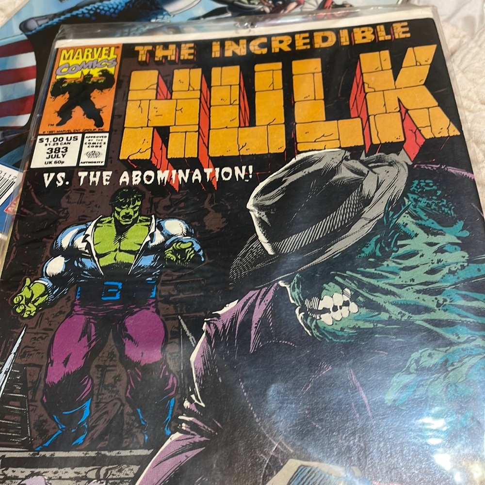 Incredible Hulk vs abomination marvel